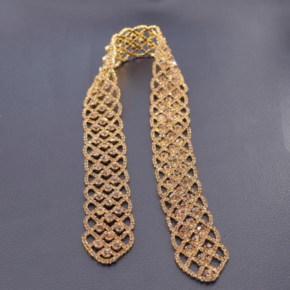 Cinto strass quadriculado 2 cores