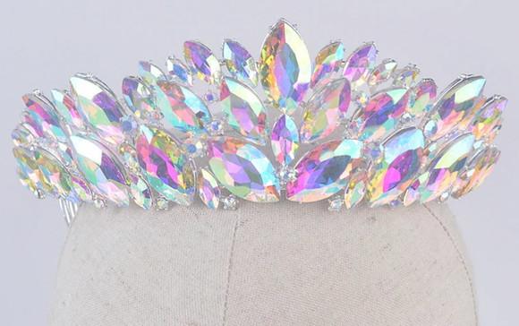 Coroa de cristal luxuosa