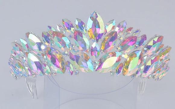 Coroa de cristal luxuosa