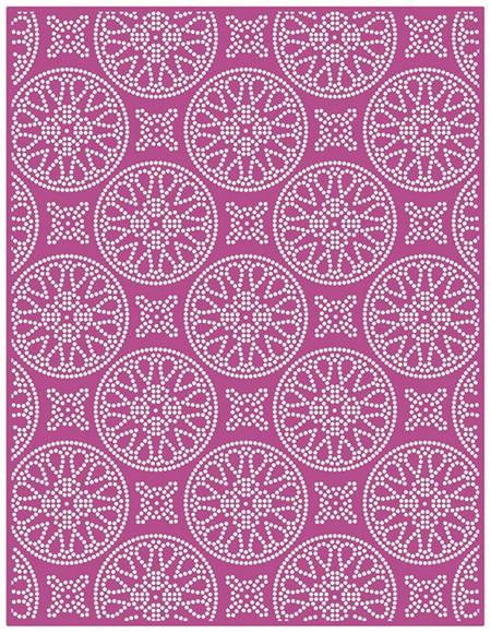 Faquinha de Corte Fundo pontilhado Rendas