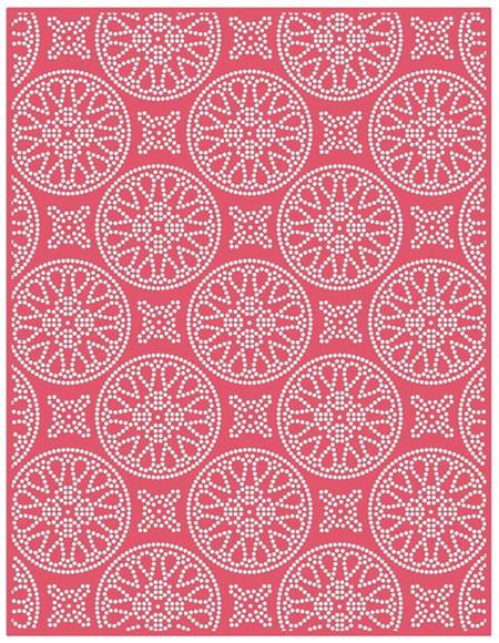Faquinha de Corte Fundo pontilhado Rendas