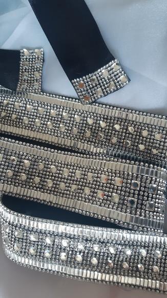 Kit com Duas Alças de Strass