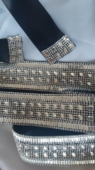 Kit com Duas Alças de Strass