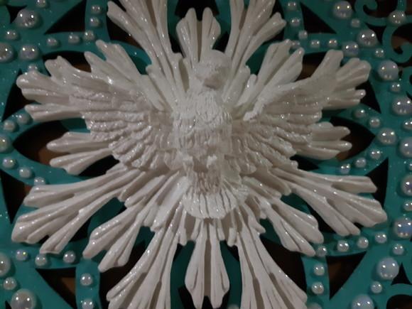 Mandala Espírito Santo Azul