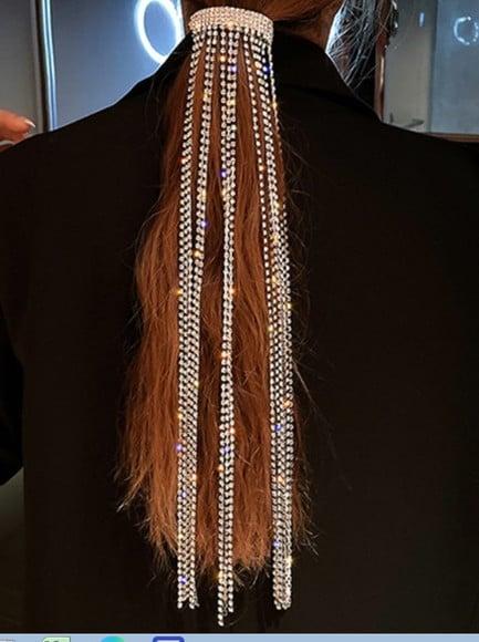 Arranjo De Cabelo Em Strass