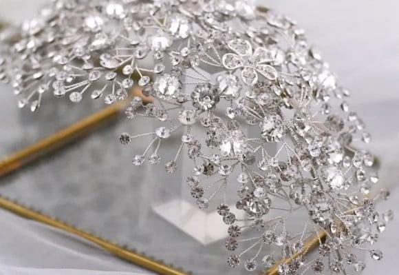 Cinto de Noiva Luxuoso Largura 15cm