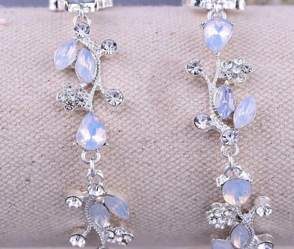 Cinto De Strass Com Pedraria Opala