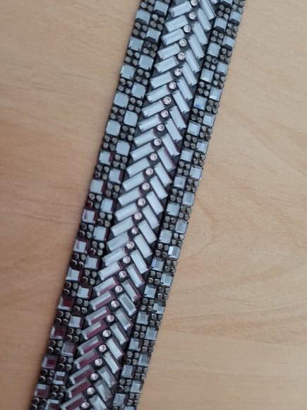 Cinto de strass fumê