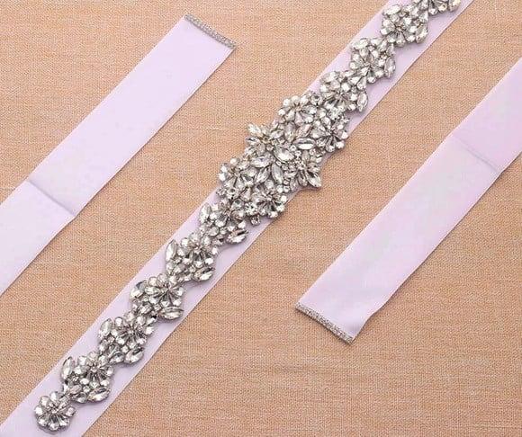 Cinto de Strass Grande para Noiva