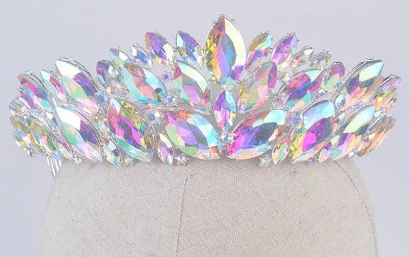 Coroa de cristal luxuosa