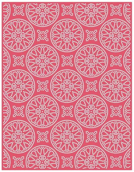 Faquinha de Corte Fundo pontilhado Rendas