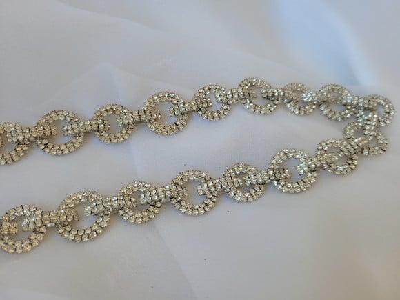 Kit com 2 Cintos de Argolas de Strass