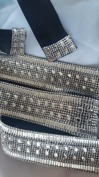 Kit com Duas Alças de Strass