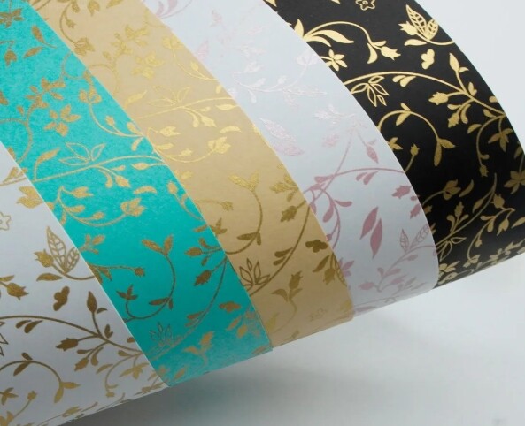 Papel Estampado Floral - 10 folhas A4