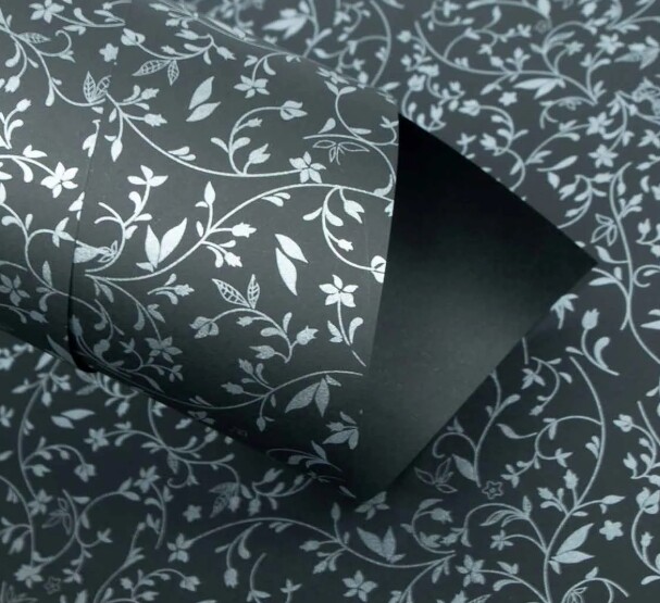 Papel Estampado Floral - 10 folhas A4