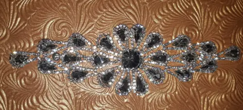 Aplique Flor de Strass para vestido de noiva ou festa