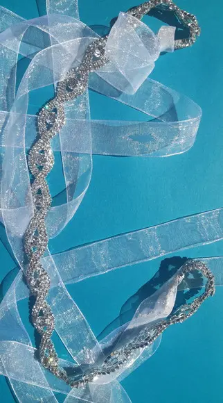 Cinto de de strass entrelaços