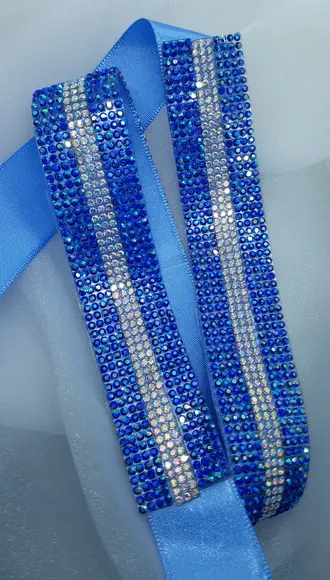 Cinto de Strass Azul