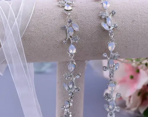 Cinto De Strass Com Pedraria Opala