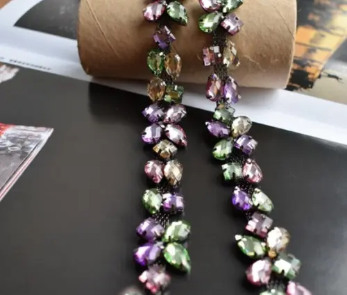 Cinto de Strass Colorido