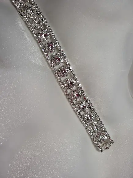 Cinto de Strass Fino e Delicado (até 90cm)