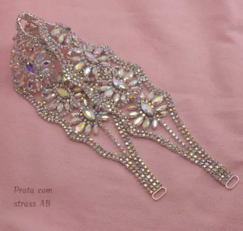 Cinto de Strass Flores em 7 Cores
