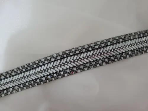 Cinto de strass fumê