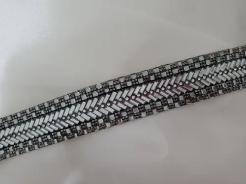 Cinto de strass fumê