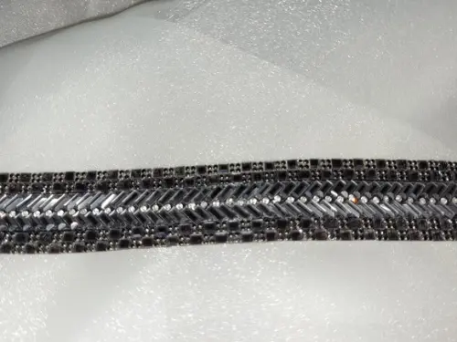 Cinto de strass fumê