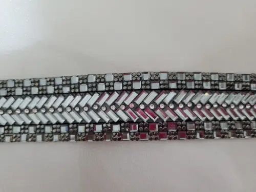 Cinto de strass fumê