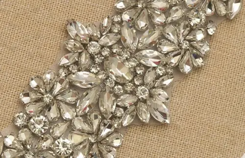 Cinto de Strass Grande para Noiva