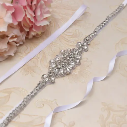 Cinto De Strass Prata