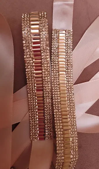 Cinto de Strass Rose Gold