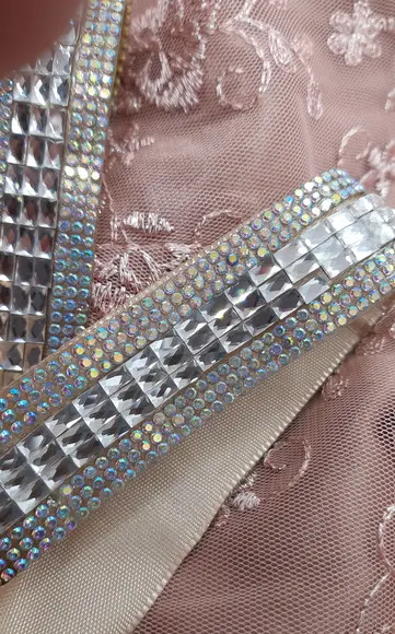 Cinto Prata Com Strass Boreal (furta Cor)
