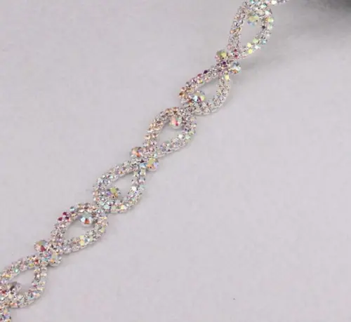 Cinto Renda De Laços Em Strass Ab Dourado Ou Prata