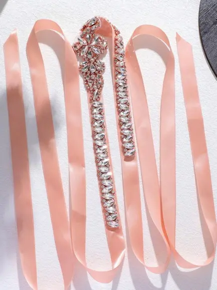Cinto Rose Gold com Pedras