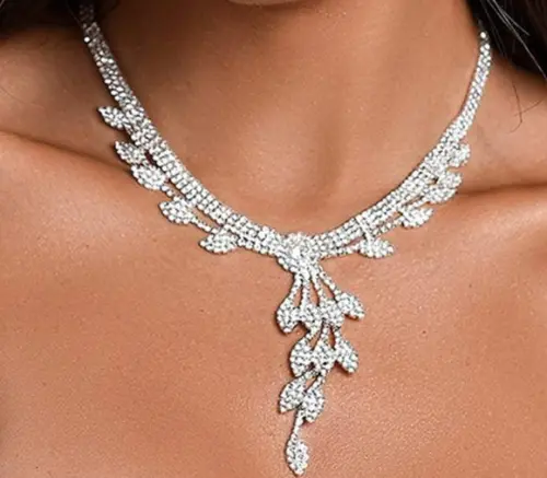 Conjunto Colar e Brincos Luxuoso