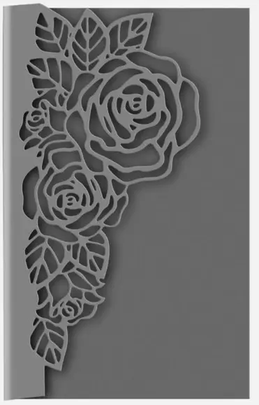 Convite Rosas Compreto, com Arte e Impressão