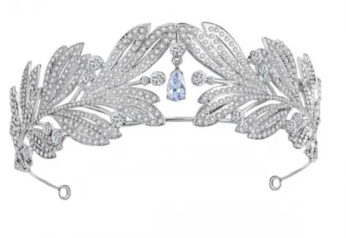 Coroa Tiara de strass para casamento