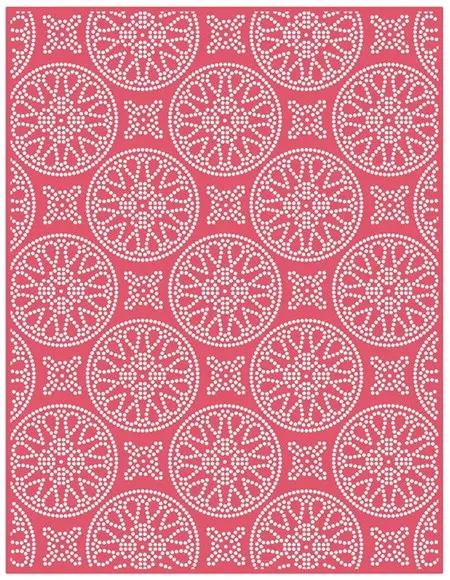 Faquinha de Corte Fundo pontilhado Rendas