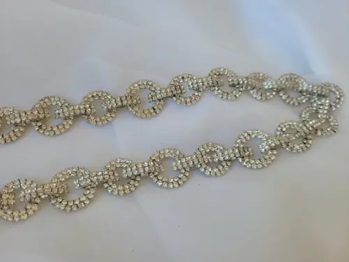 Kit com 2 Cintos de Argolas de Strass
