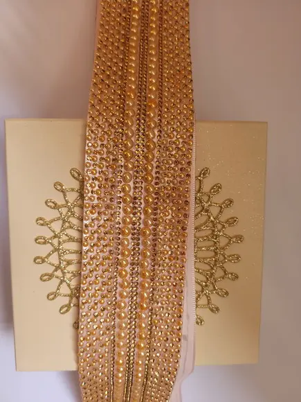Kit com 2 Cintos Largos (10cm) Dourado e Grafite
