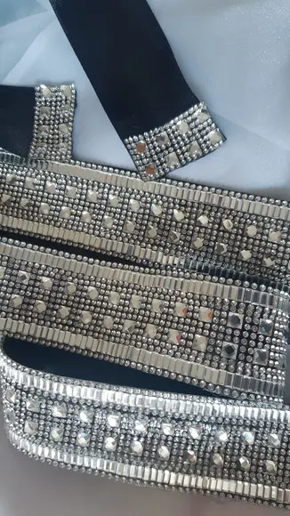 Kit com Duas Alças de Strass