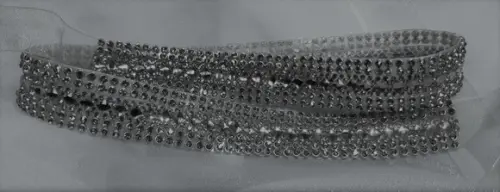 Kit com Cinto Grande (1m) e 2 Alças (40cm) de Strass
