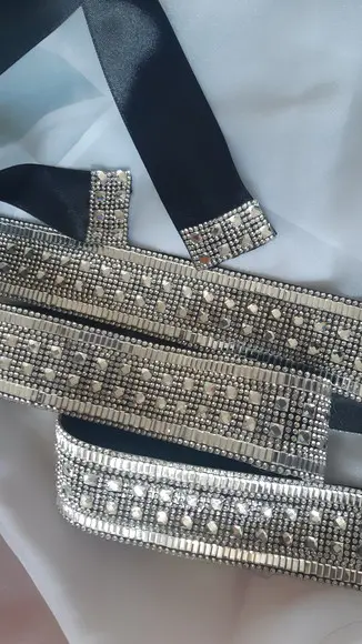 Kit com Duas Alças de Strass