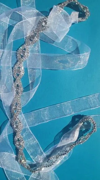 Cinto de de strass entrelaços