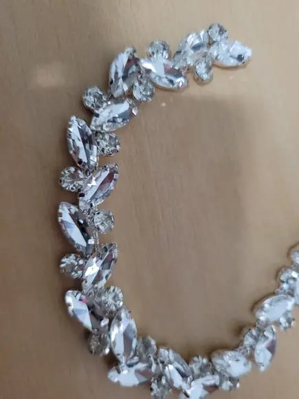 Cinto de Pedraria para Noiva Fino e Delicado