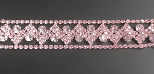 Cinto De Strass Chevron Dourado, Prata Ou Rosé