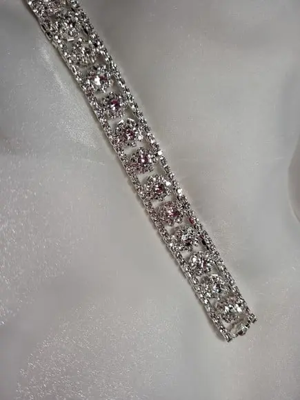 Cinto de Strass Fino e Delicado (até 90cm)