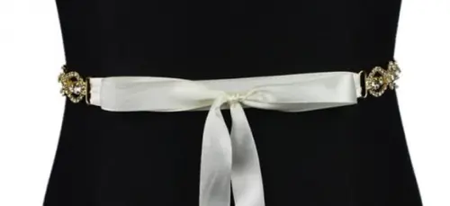 Cinto de strass Flor para vestido de noiva ou de festa